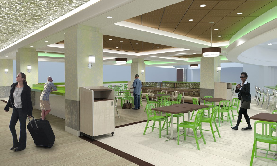 Atlanta Airport Food Court Mosaic Design Studio Atlanta Airport Food Court Mosaic Design Studio
